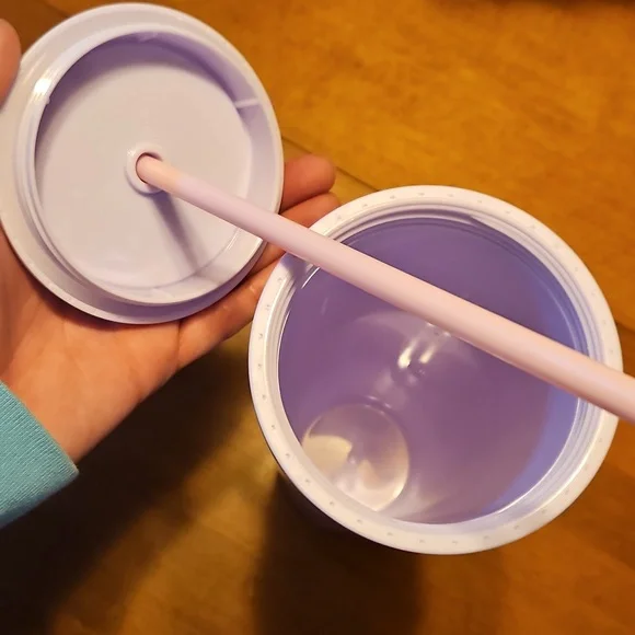 Starbucks Iridescent Floral Tumbler with Pink Straw - Picture 7 of 8